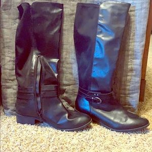 Black knee high Boots